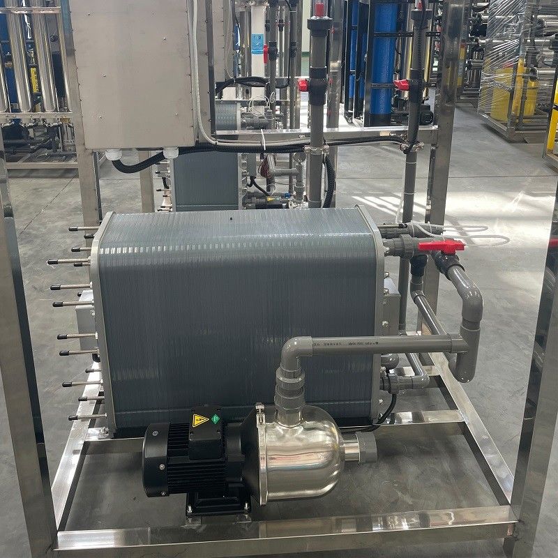 RO EDI Wasserfiltersystem für medizinische Krankenhäuser 300kg 1500*600*1500mm Filtration