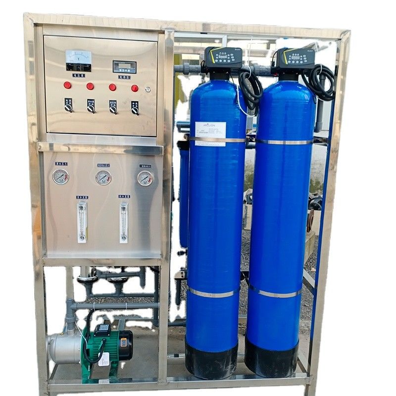 Kommerzieller Umkehrosmose-Wasserfilter mit 500L/h kleinem Wasserreinigungssystem