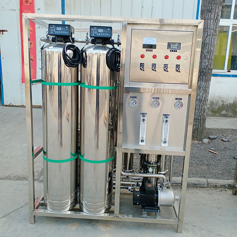 Kommerzieller Umkehrosmose-Wasserfilter mit 500L/h kleinem Wasserreinigungssystem
