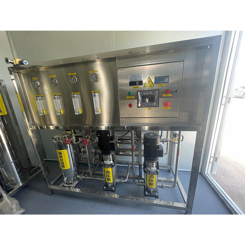 1 Tonne Doppelsystem-RO-Wasserreinigungsmaschine für landwirtschaftliche und industrielle Anwendungen