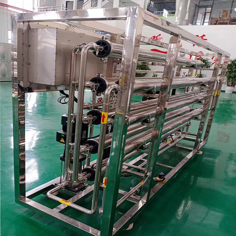 2 L/Stunde RO-Filtrationsanlage Doppel-Umkehrosmose-System für die Mineralwasserindustrie