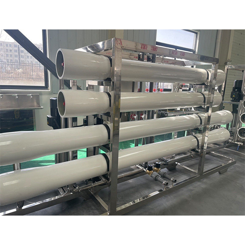 380V/1.5Kw Doppelbehandlung Umkehrosmose-Wasserreinigungsanlage für 10 Tonnen Wasser