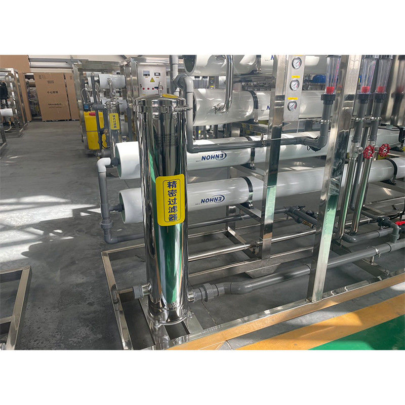 380V/1.5Kw Doppelbehandlung Umkehrosmose-Wasserreinigungsanlage für 10 Tonnen Wasser