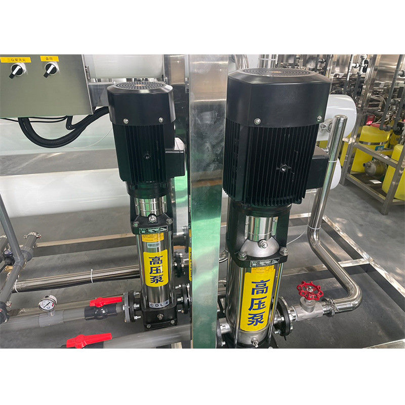 380V/1.5Kw Doppelbehandlung Umkehrosmose-Wasserreinigungsanlage für 10 Tonnen Wasser