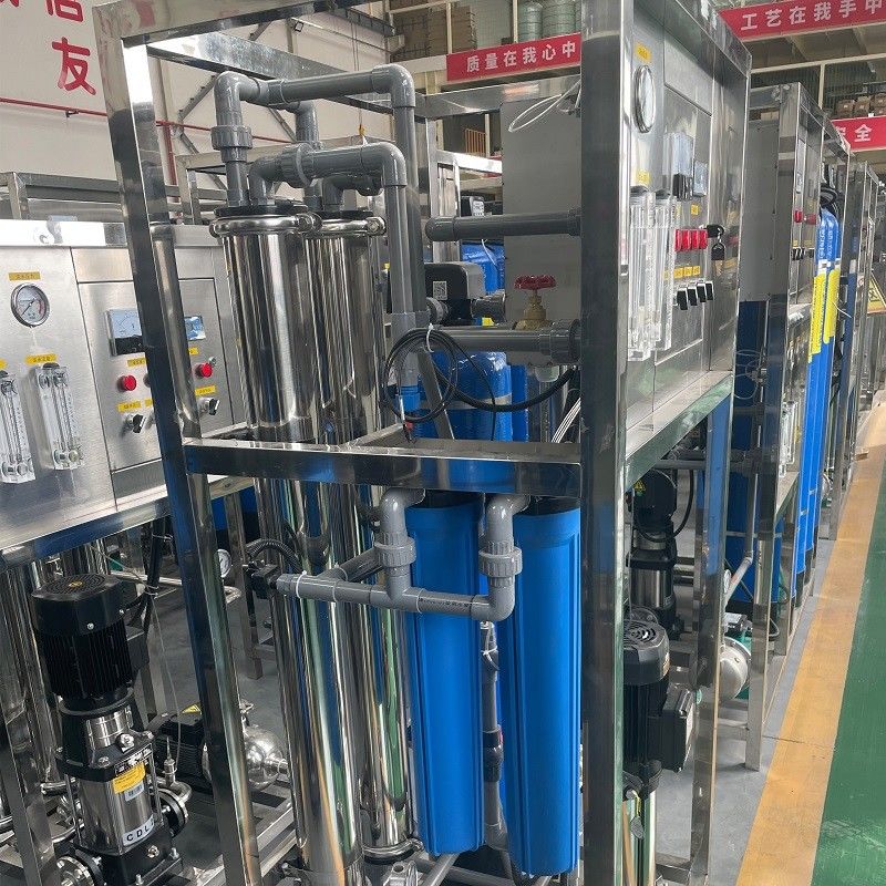 Mini-Umkehrosmose-Wasserfilter-Reinigungssystem mit 500 L/Stunde Produktivität