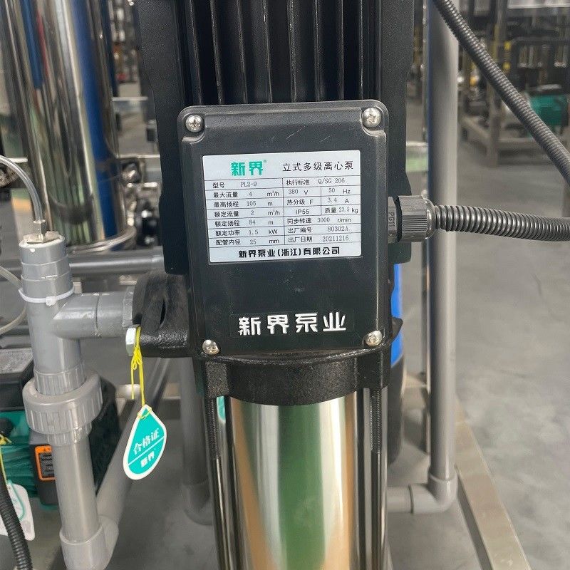 Mini-Umkehrosmose-Wasserfilter-Reinigungssystem mit 500 L/Stunde Produktivität