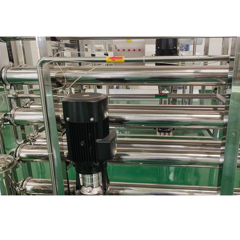 10-40C Wassertemperatur 2TPH-Wasserreinigungsanlage mit zweistufiger RO-Behandlung