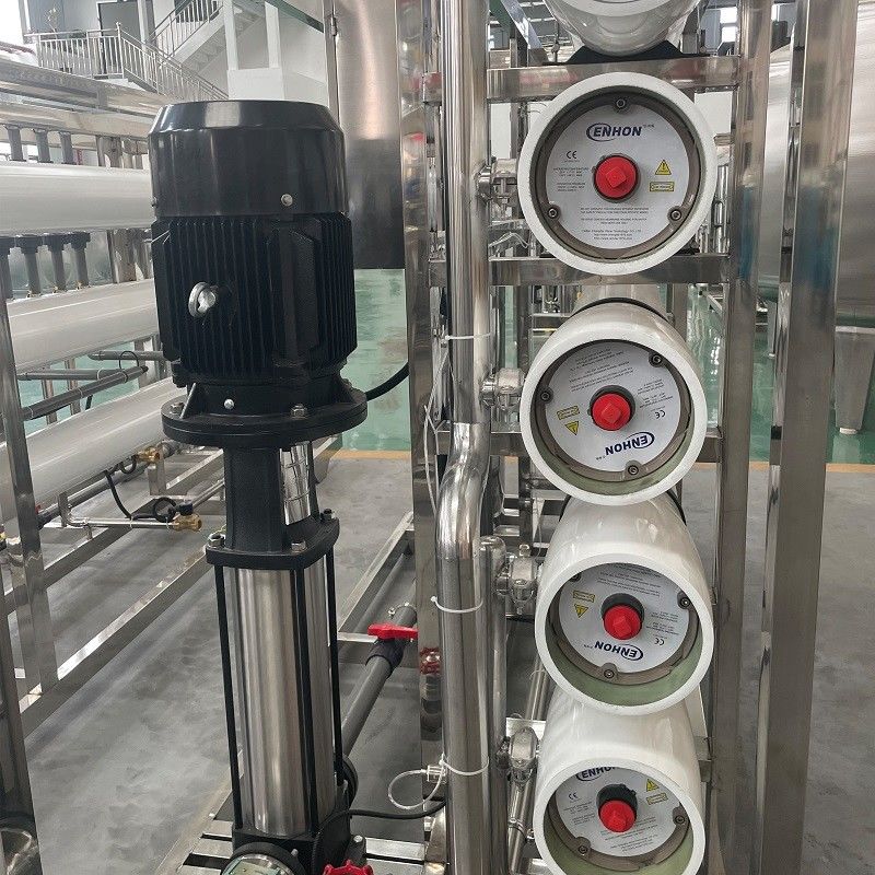 1500*600*1500mm 380V/1.5Kw RO-Wasseranlage für 10000LPH Umkehrosmose-Systemlösung