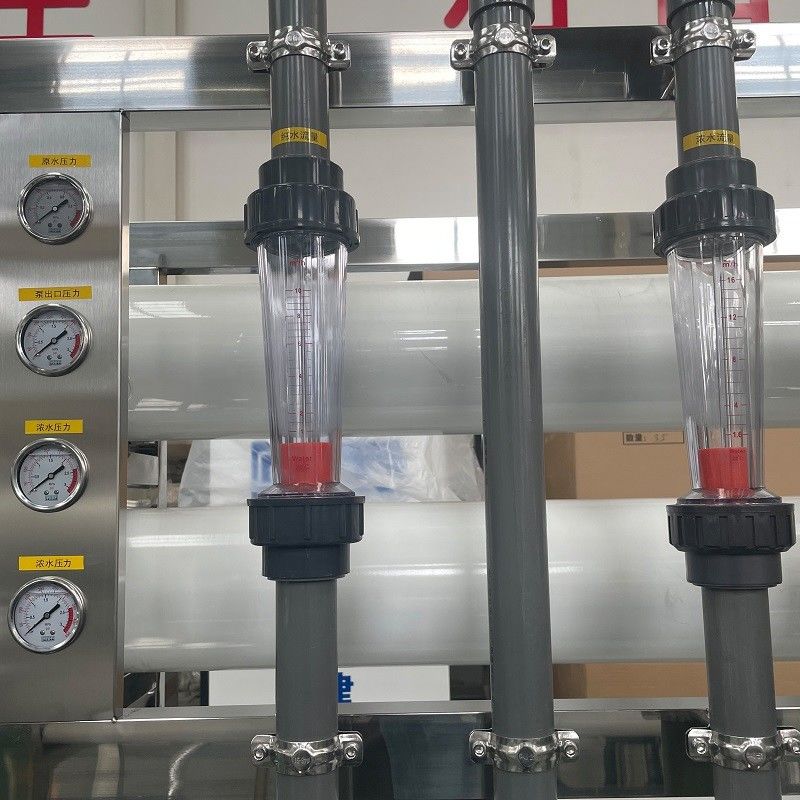 1500*600*1500mm 380V/1.5Kw RO-Wasseranlage für 10000LPH Umkehrosmose-Systemlösung
