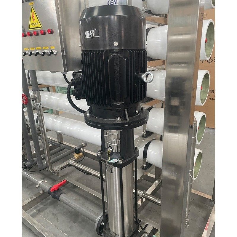 1500*600*1500mm 380V/1.5Kw RO-Wasseranlage für 10000LPH Umkehrosmose-Systemlösung