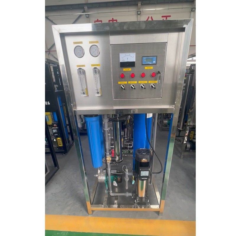 Wasserreinigungsfunktion 500LPH Edelstahl RO-Wasserfiltersystem SS 304 316