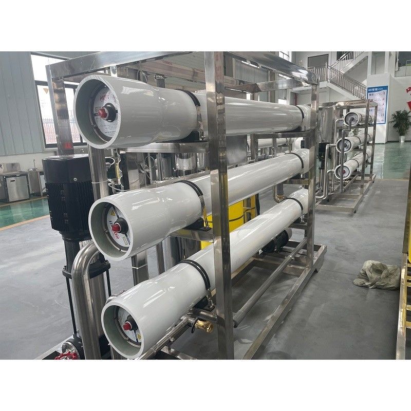 6000LPH RO Trinkwasserreiniger Filtermaschine für 300kg Kernkomponenten Pumpe