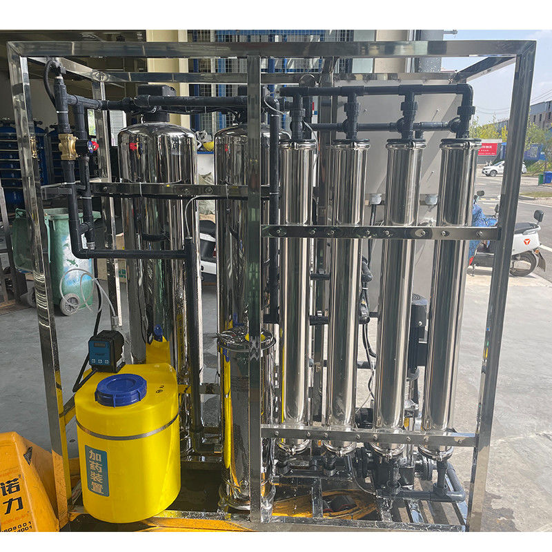 1.5Kw 380V Zweistufige industrielle RO-Wasserfilterungsanlage zur Wasserreinigung