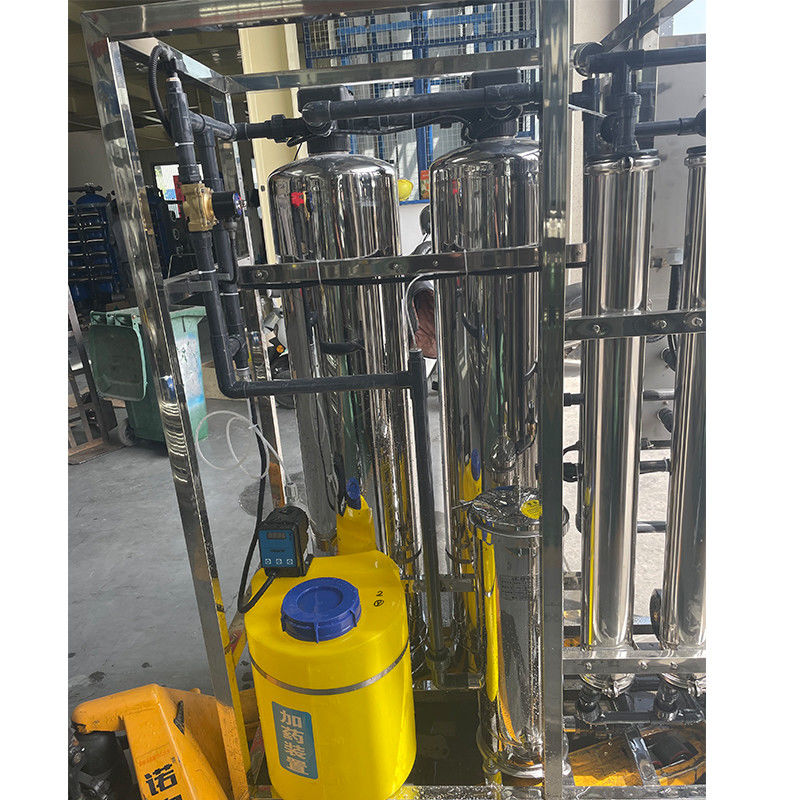 1.5Kw 380V Zweistufige industrielle RO-Wasserfilterungsanlage zur Wasserreinigung