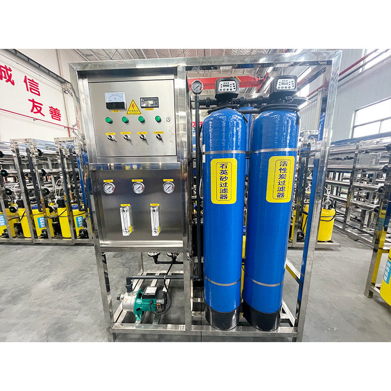 Kernkomponenten Motor 500 kg/h Wasserreinigungssystem für die Mineralwasserproduktion