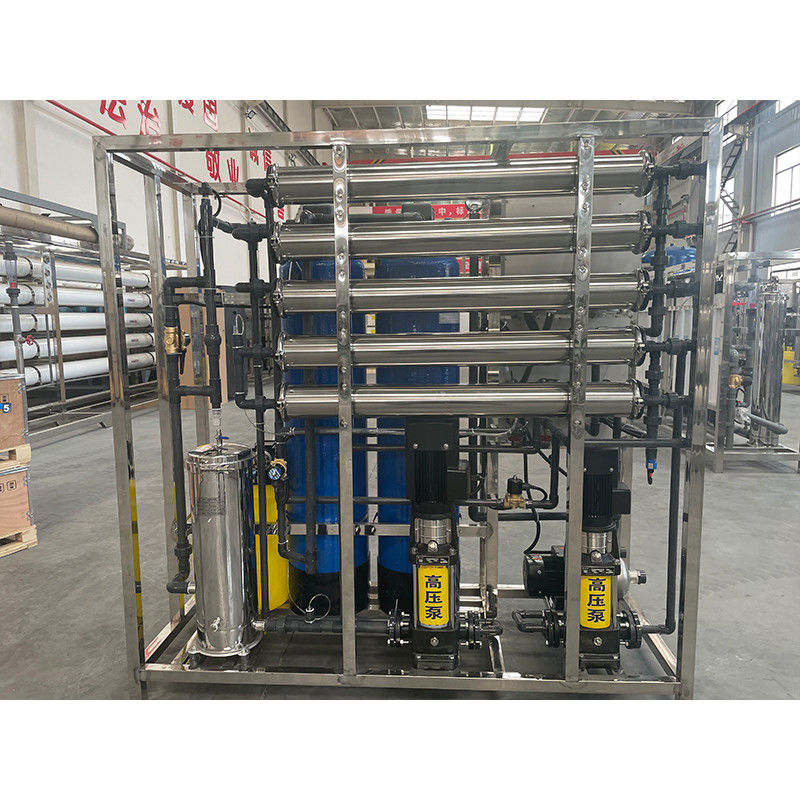 RO-Wasserreiniger für kommerzielle Produktivität von 1000 L/Stunde und Video-Ausgangskontrollen