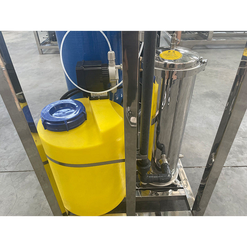 RO-Wasserreiniger für kommerzielle Produktivität von 1000 L/Stunde und Video-Ausgangskontrollen