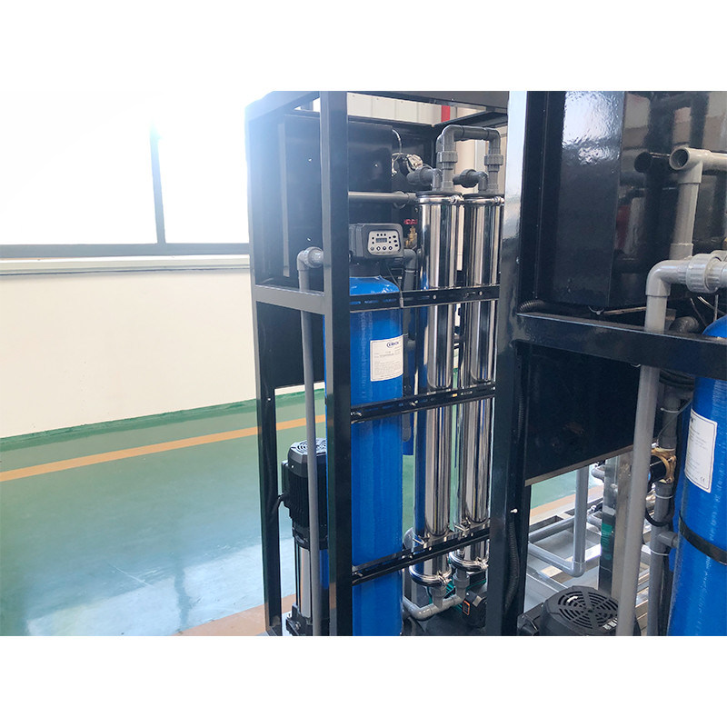 500L vollständige Wasseraufbereitungsanlage mit Ozongenerator und UF-Modul von 0,001-0,01um