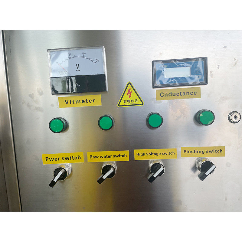 0.2-0.4MPa 500LPH Drei FRP Umkehrosmose-Wasserreinigungssystem für den direkten Trink