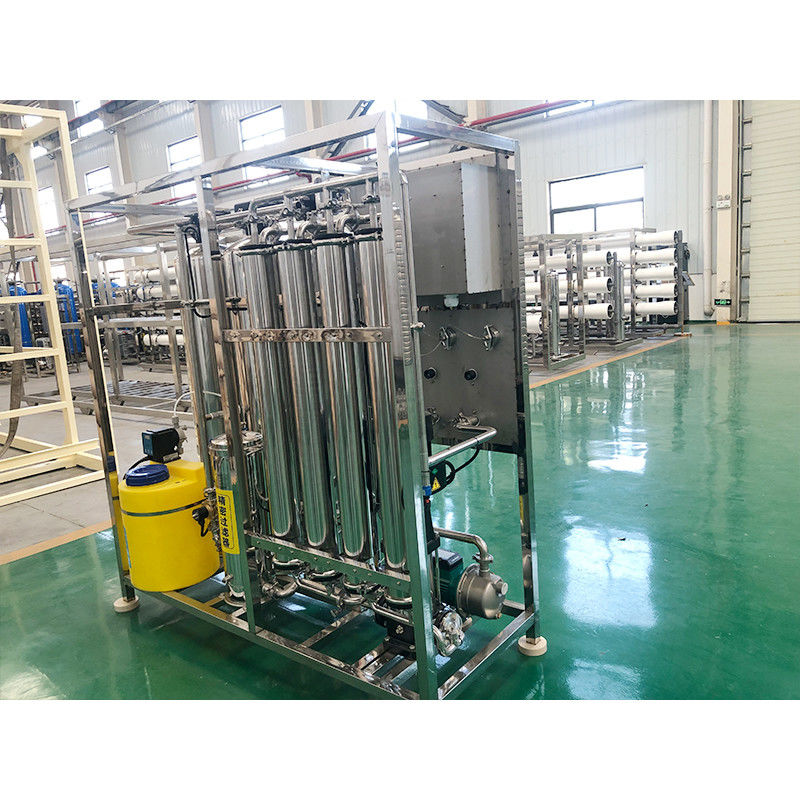 Komplettes Mineralwasserreinigungssystem mit 1 Tonnen automatischer Reinigung und RO-Filter