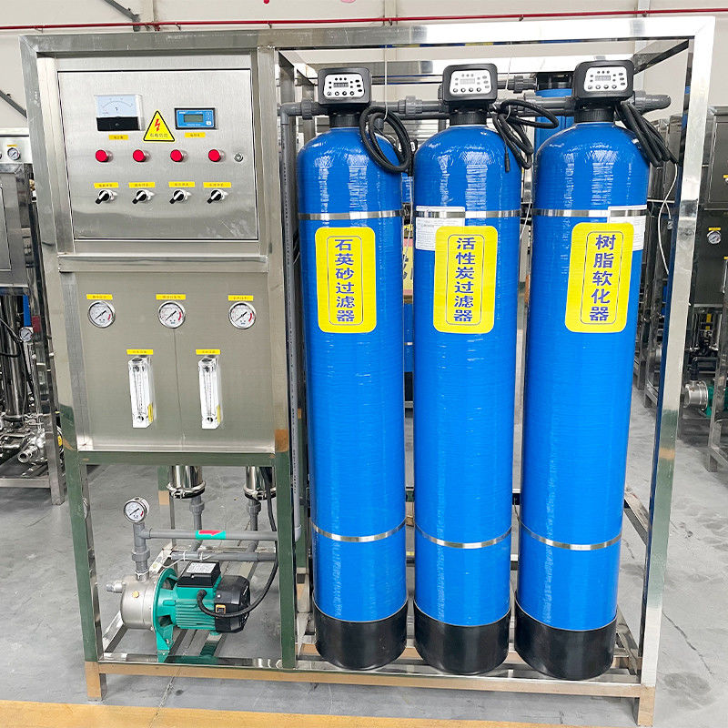 Wasserfilterung für die Reinigung von reinem Wasser in der Trinkwasserproduktion