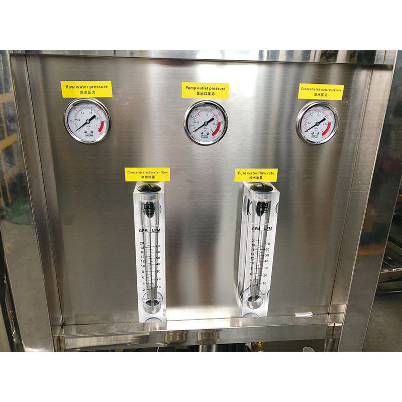 Videountersuchung für 260 kg Gewicht Umkehrosmose-System 2 Tonnen RO-Wassermaschine