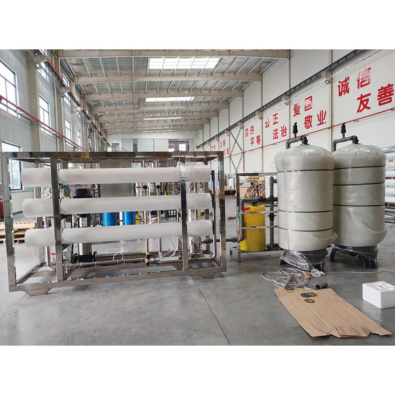 6000LPH kommerzielle Wasserfilteranlage zur industriellen Umkehrosmose-Wasserfiltration