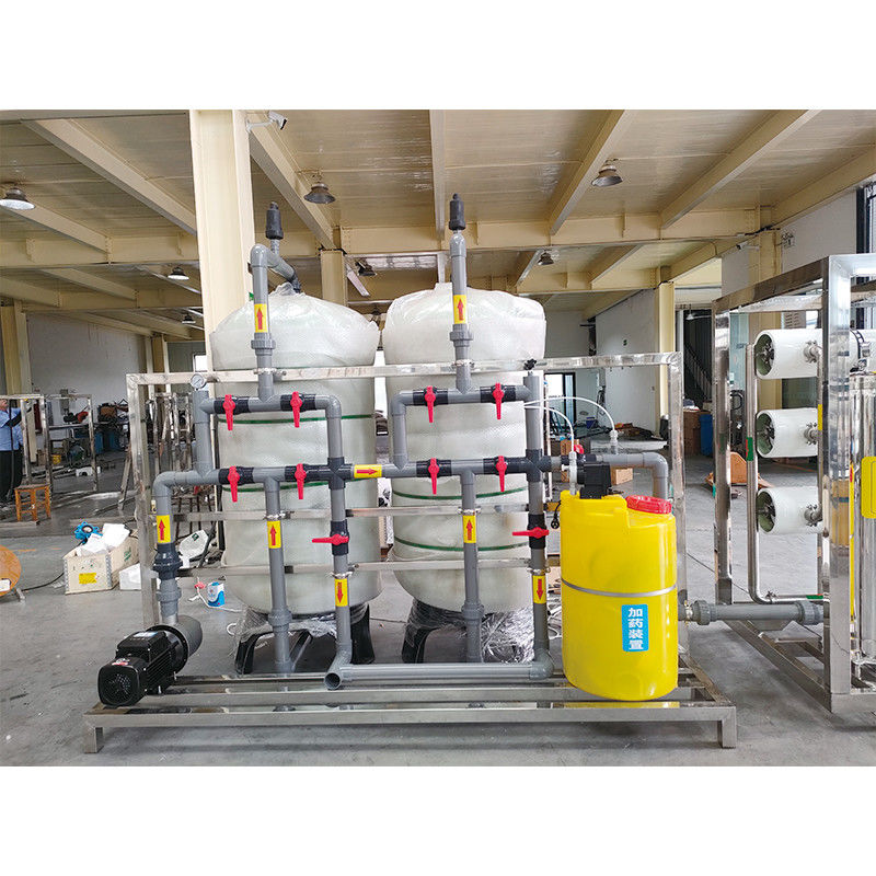 6000LPH kommerzielle Wasserfilteranlage zur industriellen Umkehrosmose-Wasserfiltration