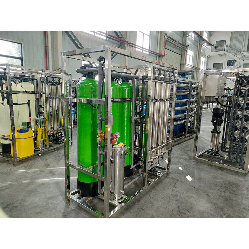 1 Kernkomponenten Umkehrosmose RO-Wasserbehandlungsanlage für industrielles reines Wasser